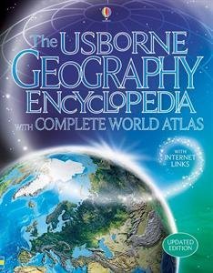 Usborne Geography Encyclopedia With Complete World Atlas Il,Used