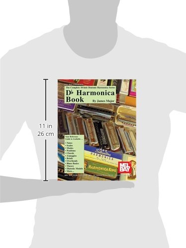 Mel Bay Complete 10Hole Diatonic Harmonica Series: Db,Used