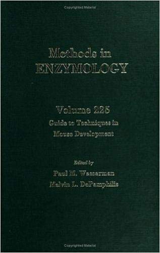 Guide to Techniques in Mouse Development (Volume 225) (Methods in Enzymology, Volume 225),Used