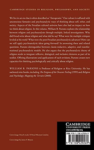 Freud and Religion: Advancing the Dialogue (Cambridge Studies in Religion, Philosophy, and Society),Used