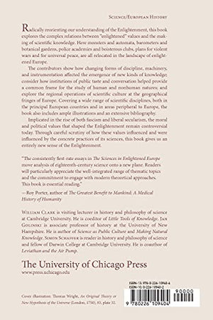 The Sciences in Enlightened Europe,Used