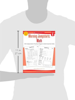 Morning Jumpstarts: Math (Grade 1): 100 Independent Practice Pages To Build Essential Skills,Used