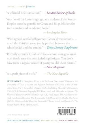 The Poems Of Catullus: A Bilingual Edition,Used