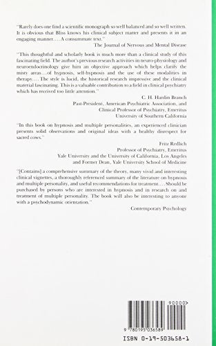 Multiple Personality, Allied Disorders And Hypnosis-new