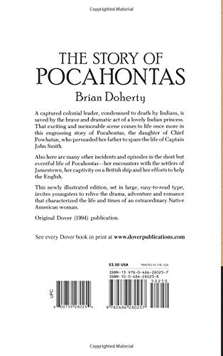 The Story of Pocahontas (Dover Children's Thrift Classics),Used