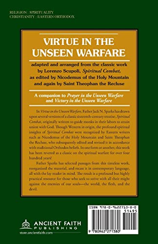 Virtue in the Unseen Warfare: A Contemporary Adaptation of a Spiritual Classic,Used