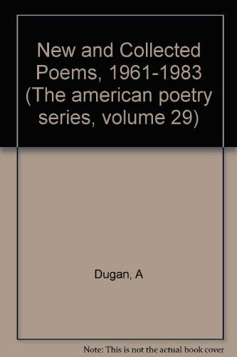 New and Collected Poems, 19611983 (American Poetry Series),Used