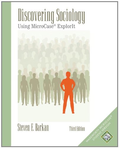DISCOVERING SOCIOLOGY:USING MICROCASE EXPLORIT W/PAC,Used