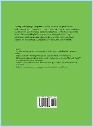 Testing in Language Programs: A Comprehensive Guide to English Language Assessment, New Edition,Used