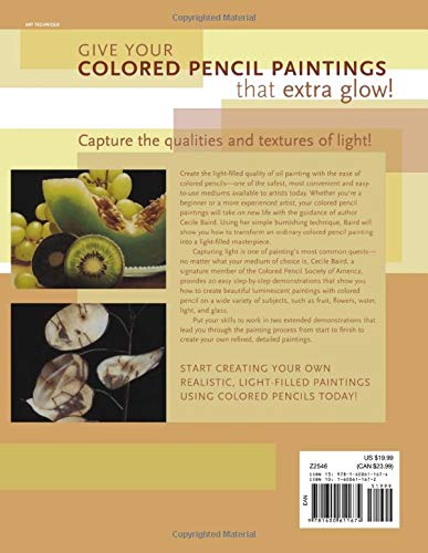 Painting Light With Colored Pencil,Used