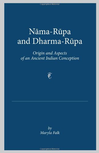 NamaRupa and DharmaRupa: Origins and Aspects of an Ancient Indian Conception,Used