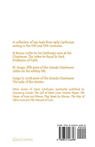 Early Carthusian Writings,Used