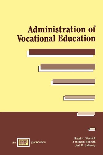 Administration Of Vocational Education,Used