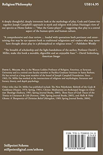 Gods and Games: Toward a Theology of Play,Used