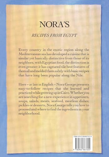 Nora's Recipes from Egypt,Used