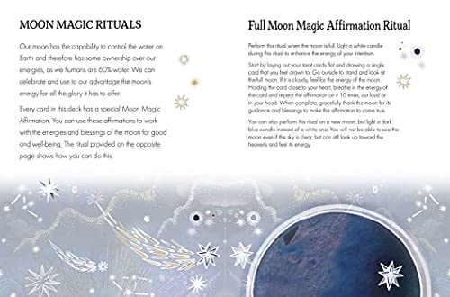The Moon & Stars Tarot: Includes a full deck of 78 specially commissioned tarot cards and a 64page illustrated book,Used
