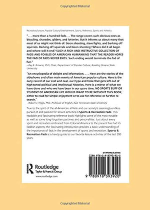 Sports & Recreation Fads (Encyclopedia of Fads),Used