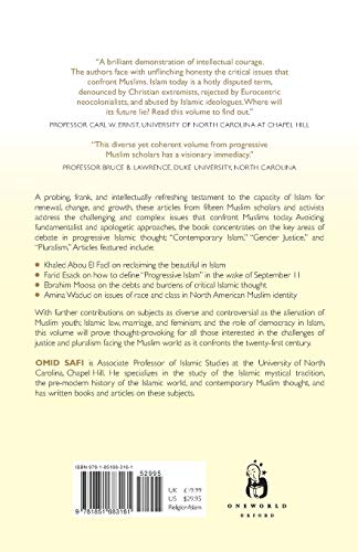 Progressive Muslims: On Justice, Gender, And Pluralism (Islam In The Twentyfirst Century),Used