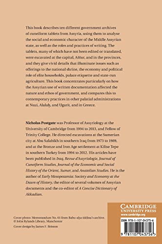 Bronze Age Bureaucracy: Writing and the Practice of Government in Assyria,Used