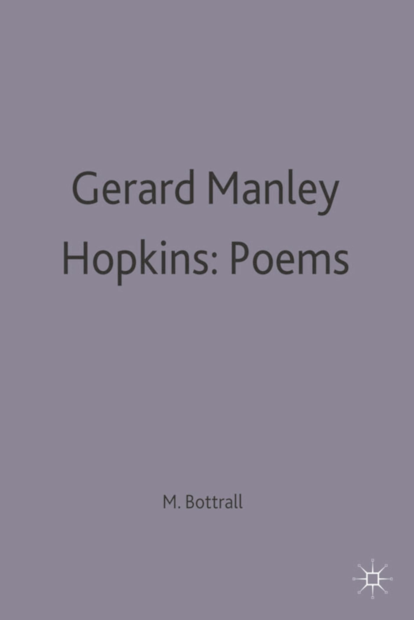 Gerard Manley Hopkins: Poems (Casebooks Series, 54),Used