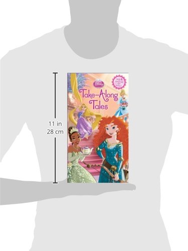 Disney Princess TakeAlong Tales: With 8 Storybooks and Stickers!,Used