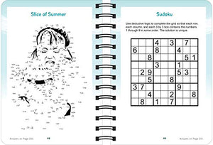 Brain Games  To Go  Summer Fun Puzzles,Used