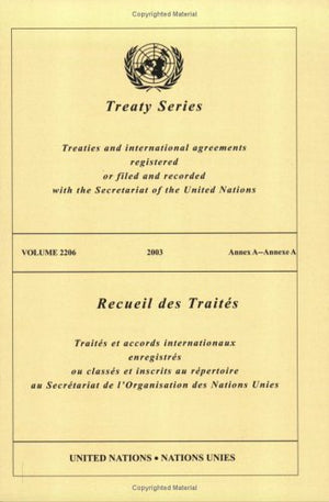 Treaty Series: Treaties And International Agreements Registered Or Filed And Recorded With The Secretariat Of The United Nations,Used