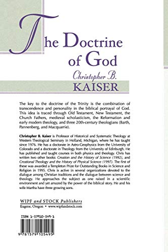 The Doctrine of God: A Historical Survey (Revised),Used