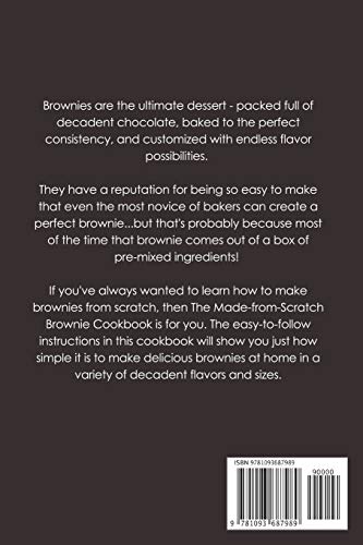 The MadefromScratch Brownie Cookbook: 25 Homemade Brownie Recipes,Used