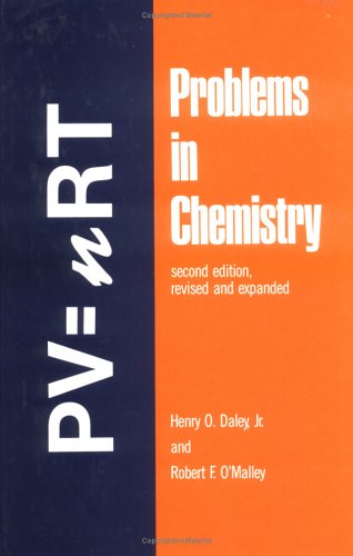 Problems In Chemistry, Second Edition (Undergraduate Chemistry: A Series Of Textbooks),Used
