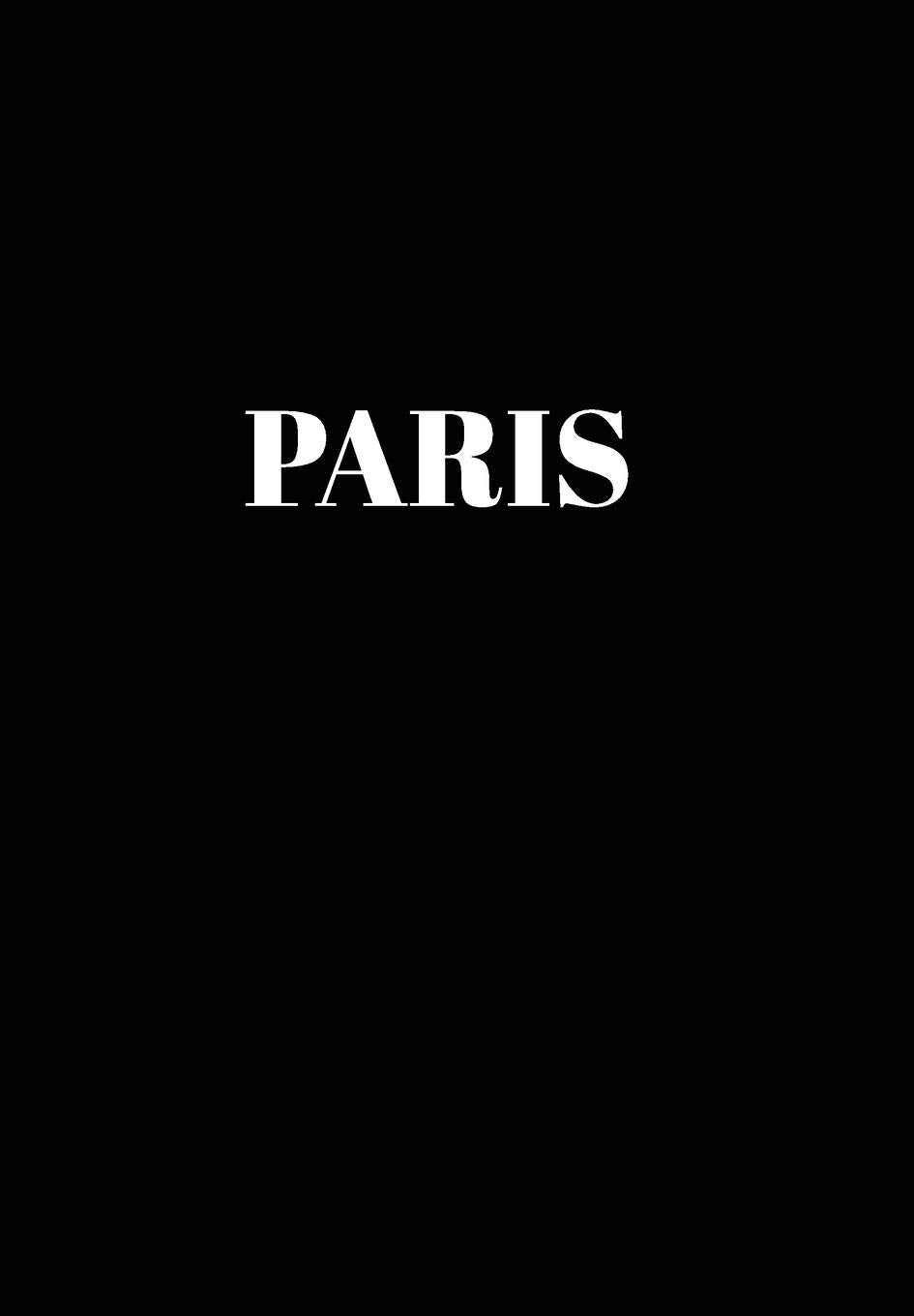 Paris: Hardcover Black Decorative Book for Decorating Shelves, Coffee Tables, Home Decor, Stylish World Fashion Cities Design,Used