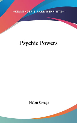 Psychic Powers,New