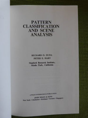 Pattern Classification And Scene Analysis,New