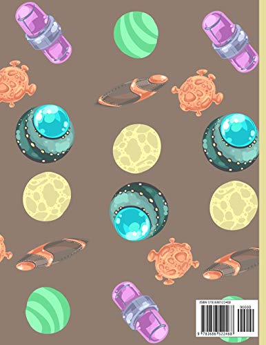 Primary Composition Notebook: Hurricane Space UFO cute & elegant Story Paper to write in.,Used