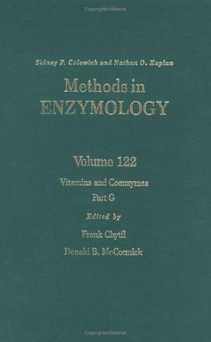 Vitamins And Coenzymes, Part G (Volume 122) (Methods In Enzymology, Volume 122),Used