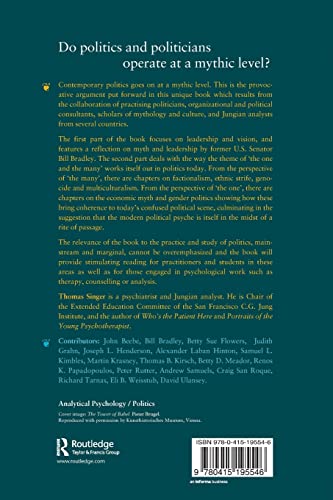 The Vision Thing: Myth, Politics and Psyche in the World,Used