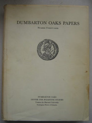Dumbarton Oaks Papers, No 29, 1975,Used