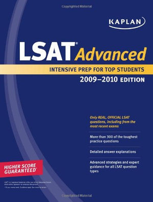 Kaplan LSAT Advanced, 20092010 Edition,Used