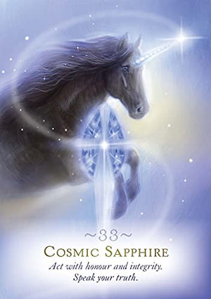 The Magic of Unicorns Oracle Cards: A 44Card Deck and Guidebook,Used