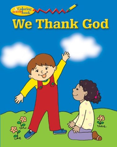 We Thank God Coloring & Activity Book: (New Coloring Books!),Used