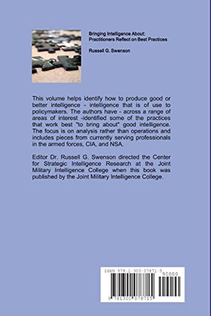Bringing Intelligence About: Practitioners Reflect on Best Practices,Used