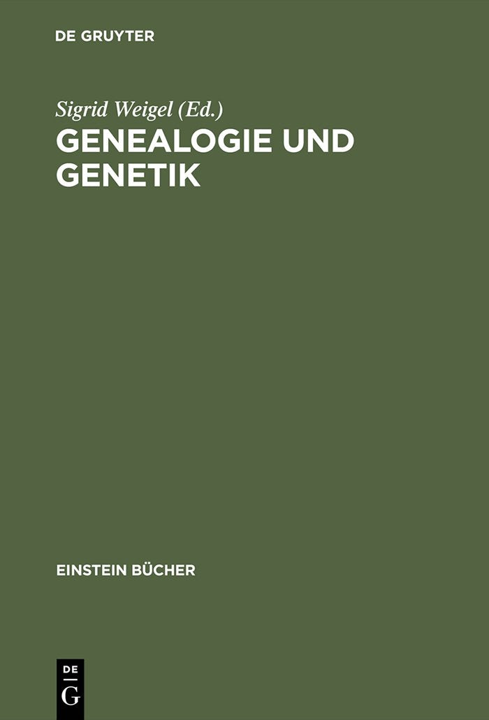 Genealogie und Genetik: Schnittstellen zwischen Biologie und Kulturgeschichte (Einstein Bcher) (German Edition),Used