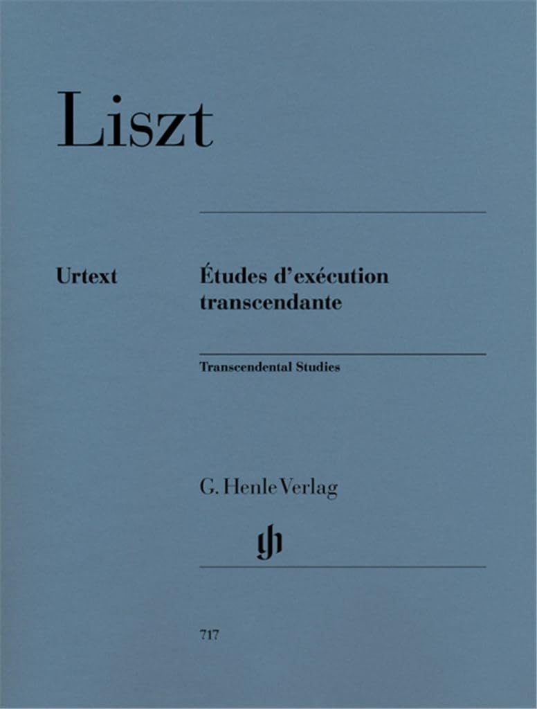 Liszt: Transcendental Tudes, S. 139 (Multilingual Edition),New