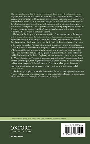 Kant's System of Nature and Freedom: Selected Essays,Used
