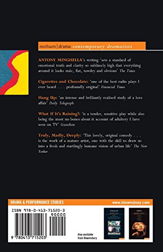 Minghella Plays: 2 (Contemporary Dramatists),Used
