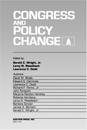 Congress And Policy Change,New