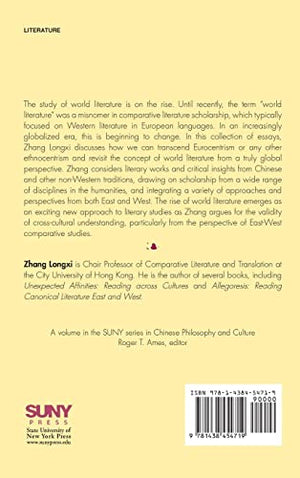 From Comparison to World Literature (S U N Y Series in Chinese Philosophy and Culture),Used