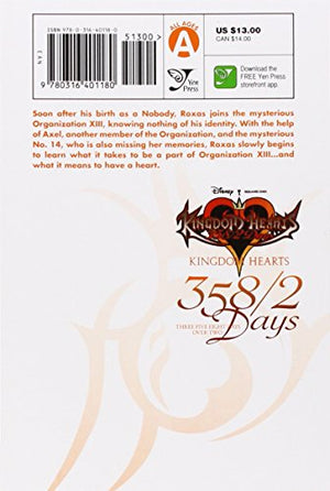 Kingdom Hearts 358/2 Days, Vol. 1  manga (Kingdom Hearts 358/2 Days, 1),Used