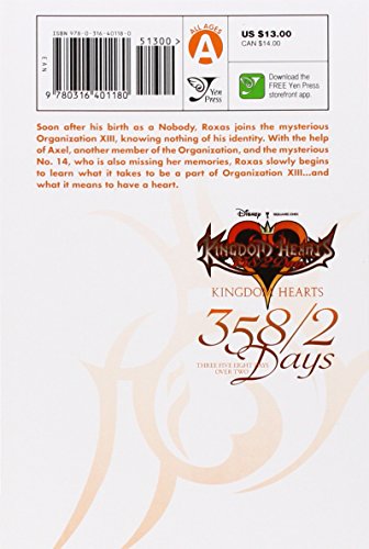 Kingdom Hearts 358/2 Days, Vol. 1  manga (Kingdom Hearts 358/2 Days, 1),Used