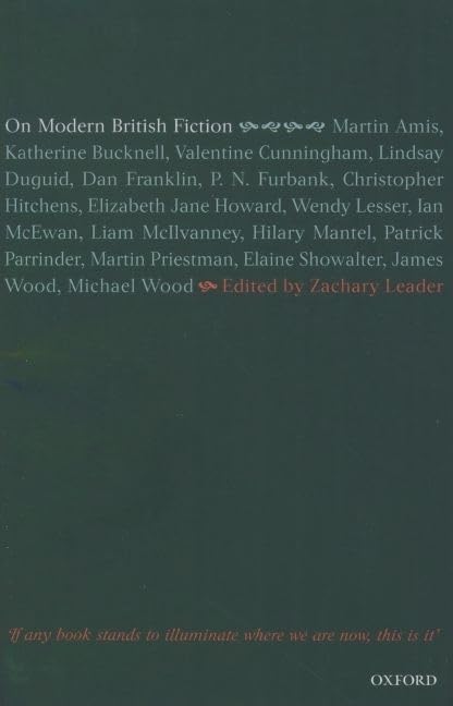 On Modern British Fiction,Used